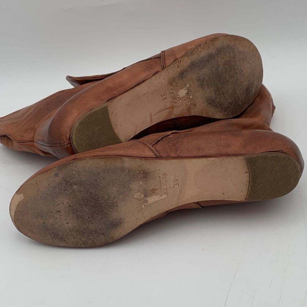 Clif Factor Brown Leather Ankle Boots | Made in Italy | EU 39 - Picture 10 of 12